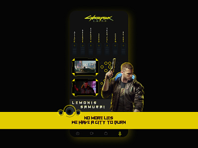 Profile Design Cyberpunk 2077