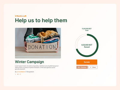 Crowdfunding Campaign 032 dailyui