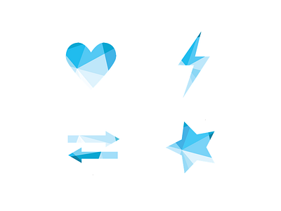 icons blue branding clean color fun happy icon icons identity illustration minimal