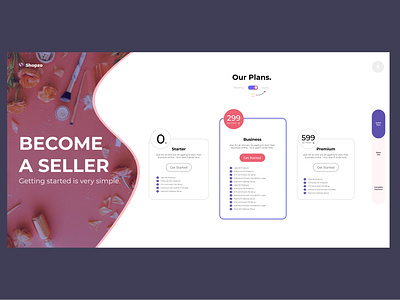 Subscription Plans & Signup Process ecommerce design subscription ui ux web