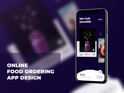 Food Ordering App Design