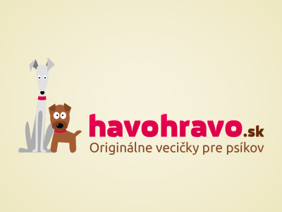 havohravo.sk brand dogs eshop identity logo