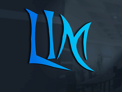 LIM Logo animation design flat graphic design icon illustration illustrator logo minimal vector web website