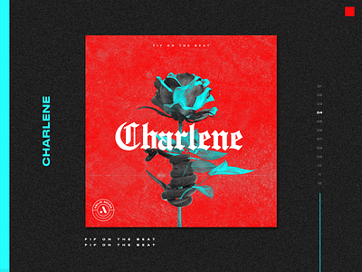 CHARLENE - COVERS II acid album cover beat betamaker cover single coverart coverartwork flower rose snake texture