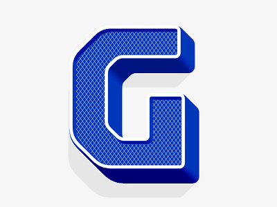 G g illustration letter vector