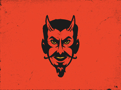 Lil Devil devil evil face horns illustration lucifer satan