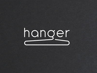 hanger logo brading brandcokr brandidentity creativelogo flat flatlogo graphicdesigner hangerlogo logo logoconcept logodesigner logodesigns logotipo logoworld minimal minimalist minimalistlogo simplelogo typographylogo uniquelogo