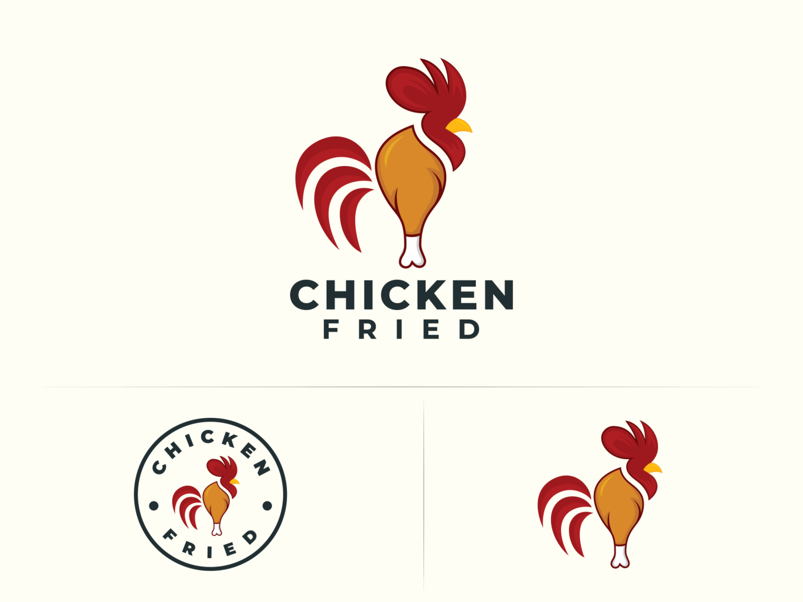 Desi Fried Chicken: Logo of the month February 2022