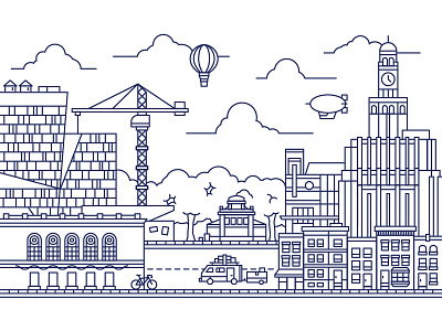 WIP Mural by Chris Mendez on Dribbble