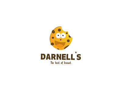 Darnells brand cookies food logo
