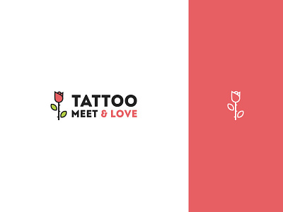 Tattoo Meet & Love app brand branding design icon logo vector web
