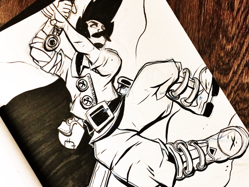 Inktober11 Dribbble makecomics comicartist comics mangaart inktober sketch sketchbook ink inktober2016 lovewhatyoudraw