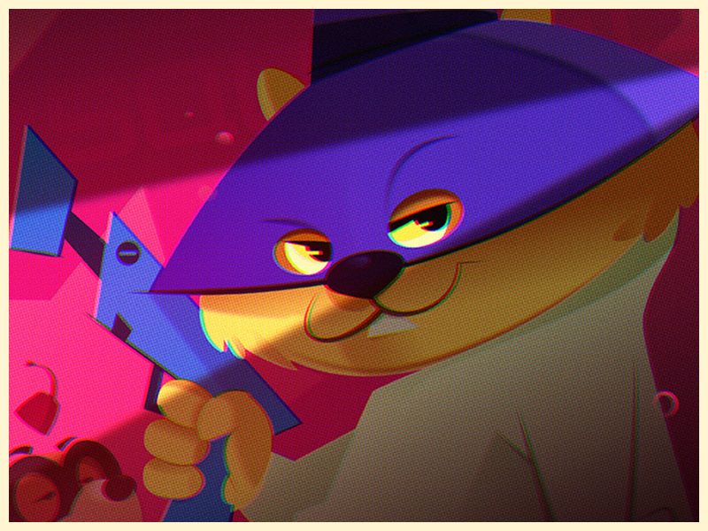 Secret Squirrel! cartoons illustration affinitydesigner vector art