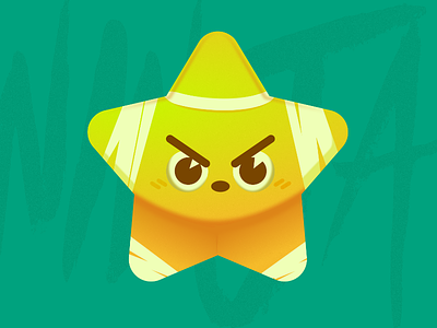 Ninja Star! affinitydesigner design illustration sticker vector