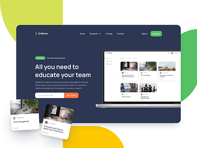 OnRamp — Landing Page