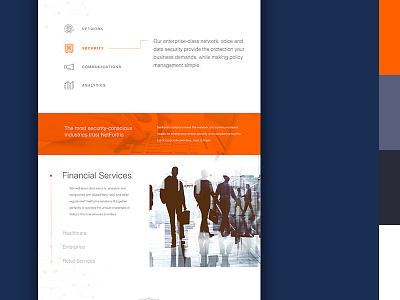 Home Page UI Design interface orange and blue ui ui design ux ux design web design