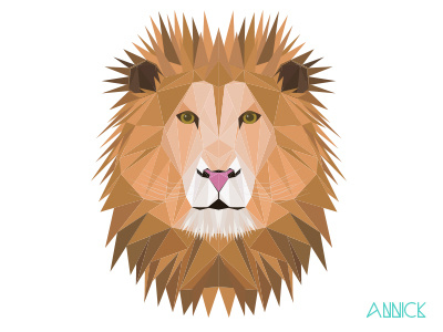 Lion abstract animals art badass beast cat design fierce king lion majestic strength