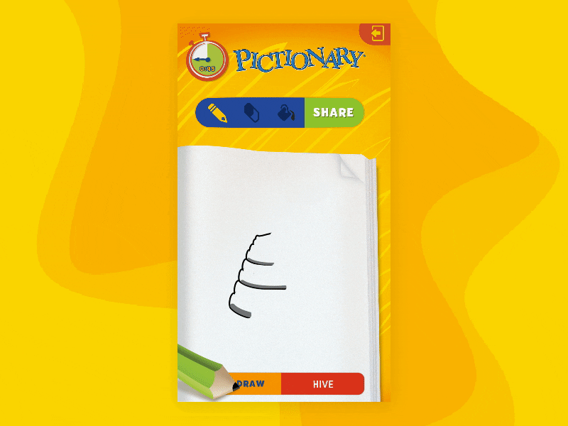 Pictionary for Samsung TV guess samsung app mobile tv game drawing pictionary