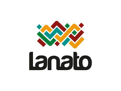 Lanato adobe illustrator art branding design flat graphic design icon logo logos minimal vector