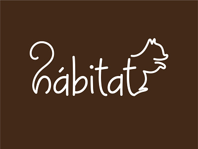 Hábitat adobe illustrator art branding design flat graphic design illustration logo logos minimal
