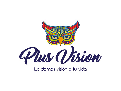 Plus Vision adobe illustrator art branding design flat graphic design illustration logo logos vector