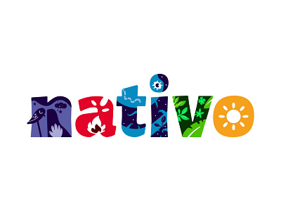 Nativo adobe illustrator art branding design flat graphic design illustration logo logos vector