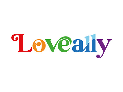 Loveally adobe illustrator art branding design flat graphic design logo logos typography vector