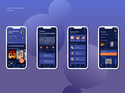 'Keylight' – A Movie Ticketing App Case Study app application branding case study concept mobile movie product design ui user experience user interface ux