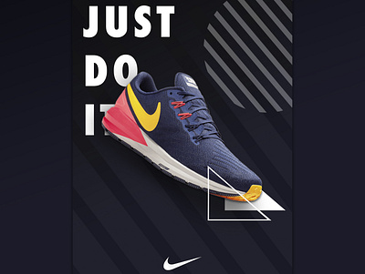 NIKE POSTER design graphic design poster poster design visual design