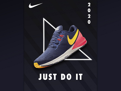 Nike 2 design graphic design poster poster design visual design
