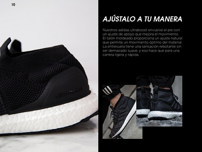 Adidas Ultraboost Catalogue catalogue design design editorial design editorial layout magazine design visual design