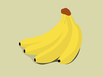 Banana banana fruit illustration still life