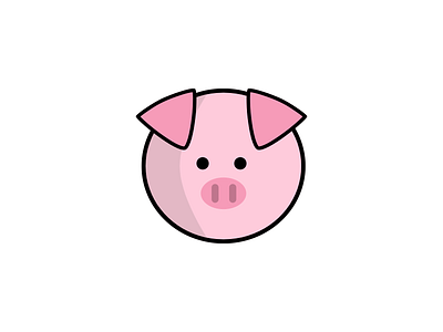 Pig animal animals animals logo design illustration logo pig piggy