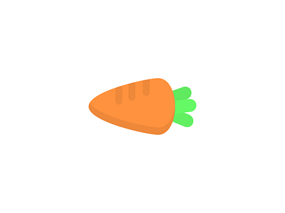 Carrot Game Asset art carrot design food game game asset illustration vector