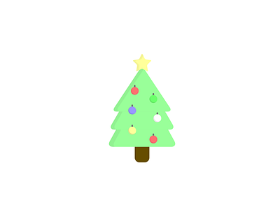 Christmas Tree art design illustration vector