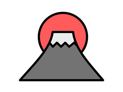 Mount Fuji art branding design illustration japan logo mount fuji vector