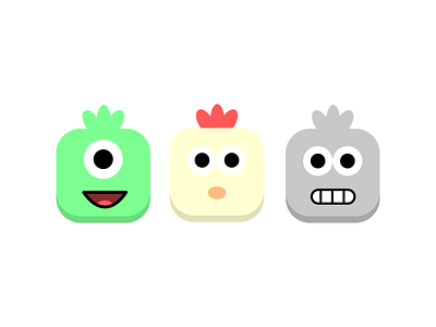 More Emojis alien art branding chicken design emoji emojis game illustration robot ui vector
