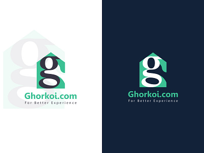 Ghor Koi brand logo brand logo design creative logo creative logo design logo logo design minimal logo design minimalist logo