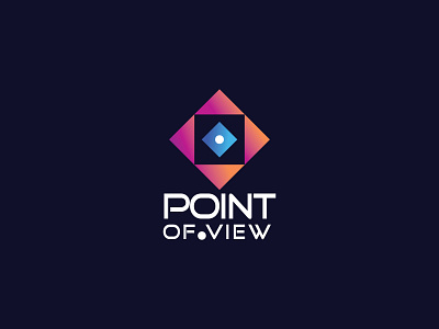 Point View Grid Logo abstract logo branding construction logo creative design creative logo creativelogodesign design gridlogo illustrator minimal minimalist logo modern logo