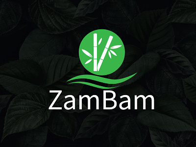 ZamBam Bamboo Logo Design bamboo logo branding construction logo creative design creative logo creativelogodesign illustrator logo minimal minimalist logo modern logo naturallogo