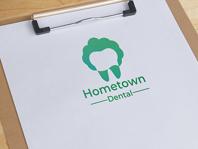 Dental Hometown logo design