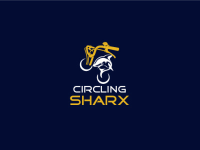 Circling Sharx Logo design abstract logo branding circlinglogo creative design creative logo design illustrator minimal minimalist logo modern logo sharklogo