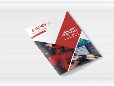 Company Profile annual report Brochure Template Design