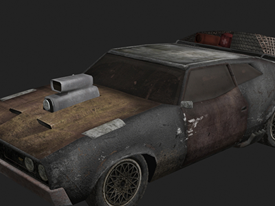 Post Apocalyptic Car