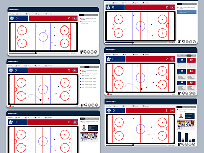 Hockey analysis web application