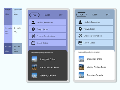 UI Exploration - Colours app design figma mobile app ui ux exercise