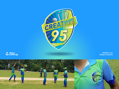 Cricket Team Logo & Jersey branding design illustration jersey design logo logo design team logo