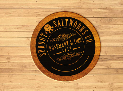 Design made for salt producer luxury logo retro logo stamp logo vintage logo