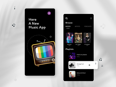 Music Player App - Mobile App