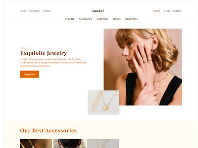 Jewelry Store Website